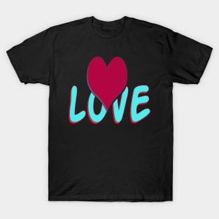 free heart to love unisex T-Shirt